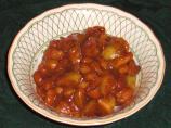 Slow Cooker Apple Bean Bake