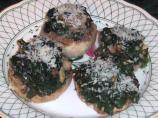 Spinach-Stuffed Mushrooms