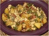 Bacon and Veggie Skillet Scramble