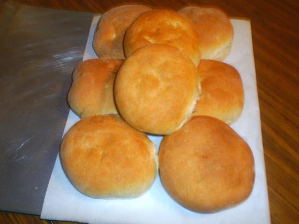 Light Wheat Hamburger Buns. Photo by CJAY