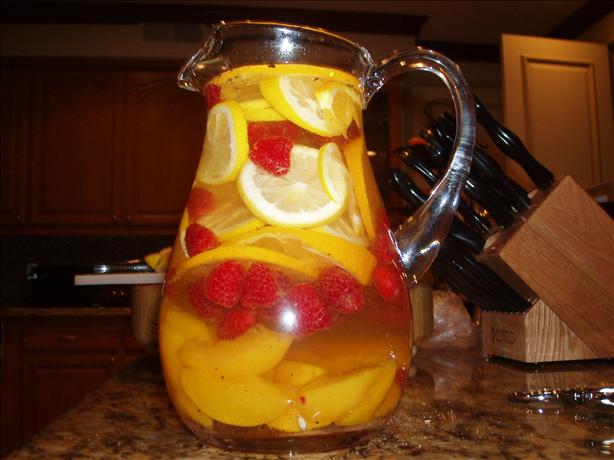 Peach-Raspberry Sangria. Photo by MeliBug