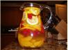 Peach-Raspberry Sangria. Recipe by MeliBug