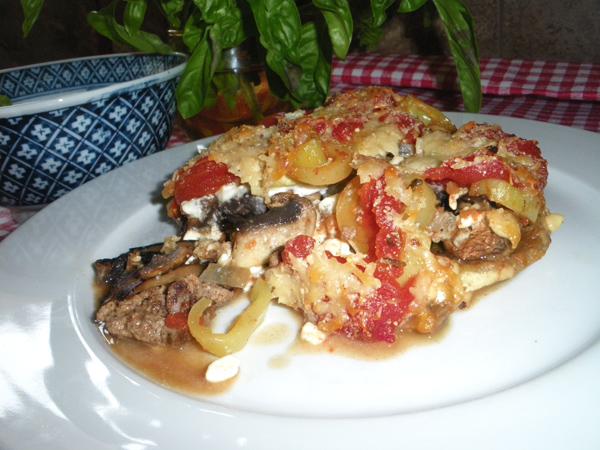Mighty Good Moussaka. Photo by Bergy