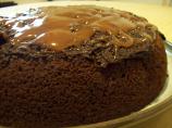 Turtle Fudge Skillet Cake