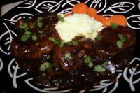 Lomo Saltado With Mushrooms and Onion