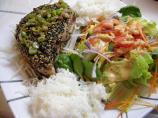 Teddy's Mommy's Pan Seared Ahi Tuna With Wasabi Sauce