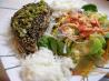 Teddy's Mommy's Pan Seared Ahi Tuna With Wasabi Sauce. Recipe by Teddy's Mommy