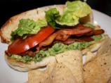 BLT With Spicy Guacamole
