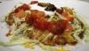 Pork "tostadas". Recipe by MarraMamba