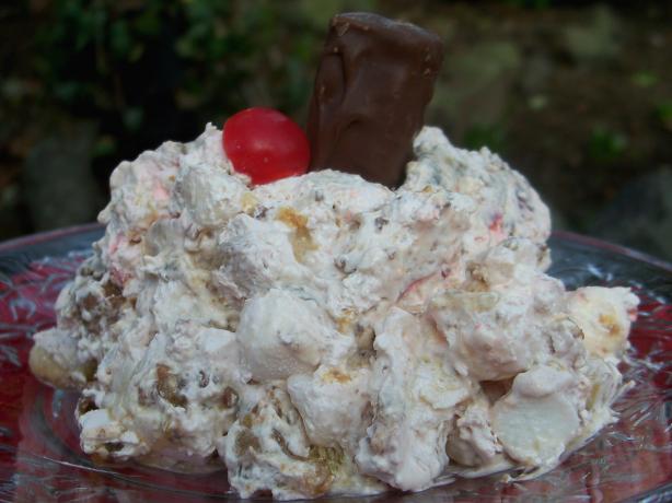 Cherry Banana Snicker Salad. Photo by Marsha D.