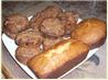 Streusel Yogurt Muffins With Dried Berries (Vegan). Recipe by Chef Joey Z.