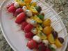 Fresh Caprese Vegetable Kabobs