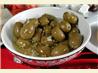 Marinated Green Olives - Chakistes Kibrisli Style