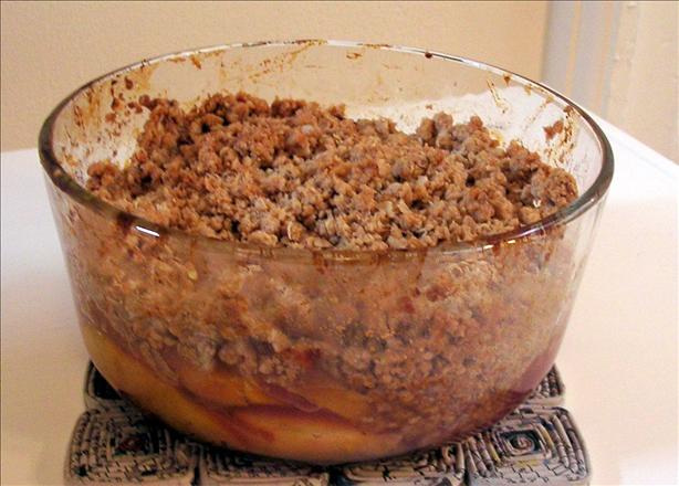 Peach Crisp. Photo by SmrJunior