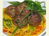 Sesame Meatballs Asian Style