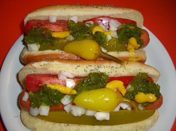 Chicago-Style Hot Dogs. Photo by Chef*Lee