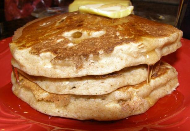 Whole Wheat Banana Pancakes. Photo by DuChick