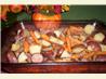 Hearty Vegetable and Sausage Bake. Recipe by Chef shapeweaver &copy;