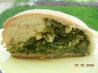 Spinach & Artichoke Stuffed Rolled Bread. Recipe by Ethan's Mom