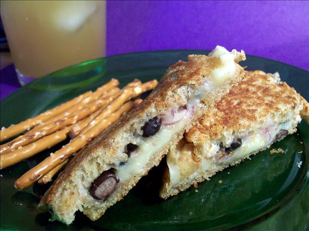 Babs' Black Bean Grilled Cheese Sandwich. Photo by Sharon123