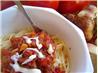 Spaghetti With Tomato Garlic Sauce
