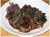 Braised Steak With Buttery Mushrooms. Recipe by The Flying Chef
