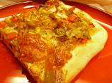 Roasted Chicken and Leek Pizza