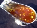 Sweet and Sour Chambord Sauce