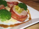 Pork Loin With Apples and Pancetta