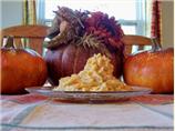 Red and Sweet Potato Swirl With Caramelized Onions
