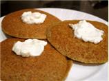 Artichoke Pancakes With Goat Cheese. Photo by kelly in TO