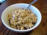 Cherry-Walnut Breakfast Couscous. Recipe by Mikekey