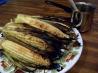 Scallion Butter Sauce Grilled Inside the Corn Husk
