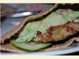 Falafel W/ Avocado Spread - Veggie Burgers W/ Guacamole