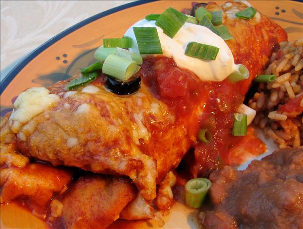 Five-Star Chicken Enchiladas. Photo by lazyme