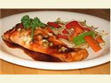 Hoisin Salmon Fillets With Stir Fry Vegetables