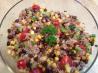 Black Bean and Bulgar Salad. Photo by LaurietheLibrarian