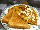 Bacon & Blue Cheese Omelette (Bleu Cheese Omelet)