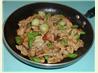 Pork and Mushroom Coriander Stir Fry. Recipe by Sueie