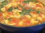 Tortellini and Spinach Soup