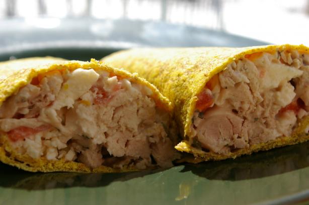 Greek Chicken Pitas. Photo by Redsie