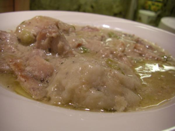 Chicken and Dumplings. Photo by puppitypup