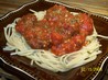 Meatball & Tomato Sauce (Moroccan Tagine). Recipe by Nasseh