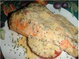 Cheese and Mustard Crusted Cod