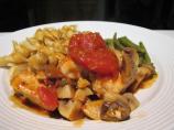 Chicken With Tomatoes and Mushrooms