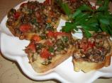 Mushroom & Parmigiano Bruschetta