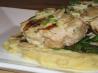 Chicken Rissoles in Mushroom Sauce