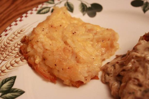 Barrel of Crackers Hash Browns Casserole - Copycat. Photo by mailbelle