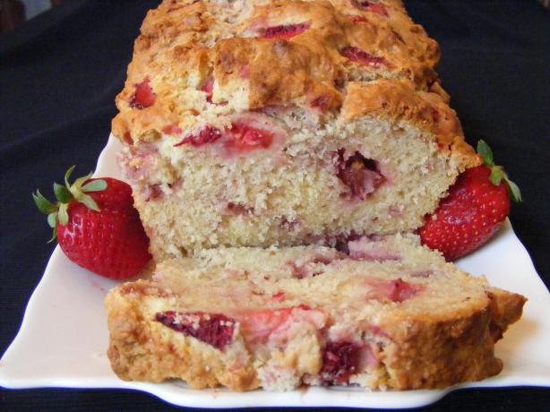 Strawberry Cream Cheese Bread. Photo by Seasoned Cook
