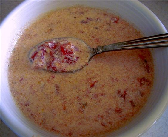 5 Minute $2 Tomato Bisque. Photo by AmyMCGS